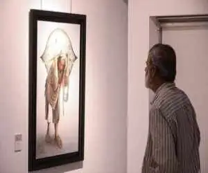 نمایشگاه (نقاش سرزمین زخمی) افتتاح شد؛ راز ماندگاری آثار نقاش فلسطینی