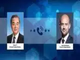 گفتگوی وزیرخارجه چین با وزیر خارجه فرانسه درمورد ایران، تایوان و اوکراین -  تاکید چین درمورد ابتکار چهار ماده ای برای ساختار جدید خاورمیانه