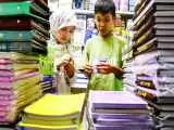 تصاویری از بازار خرید لوازم التحریر در روزهای پایانی شهریور