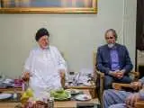 رئیس سازمان سینمایی با نماینده آیت الله سیستانی دیدار کرد 