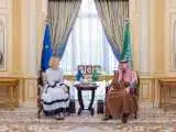 مذاکره وزیر خارجه عربستان با مسئول سیاست خارجی اتحادیه اروپا