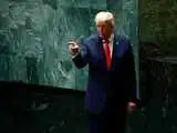 رئییس جمهور آمریکا در مقابل مخاطبان بدبین و بی اعتماد  -  رویترز: ترامپ یک سال بعد از ادعای برقراری صلح میان ایران و اسرائیل به سازمان ملل باز می گردد