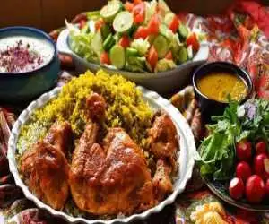 سیب پلو کرمانشاهی با مرغ؛ بهتر است برای پختنش روغن کرمانشاهی را حذف نکنید!