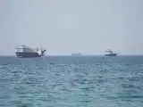 بحران طاقت فرسای صاحبان کسب و کار در دبی  -  تردد کشتی های کانتینری به خلیج فارس 94 درصد کاهش یافت