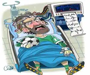 کمیسیون پزشکی بیرانوند  -  کارتون
