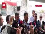 بغض آقای سخنگو هنگام صحبت درموردک فاجعه تلخ + ویدئو  -  بازدید از نواختن زنگ مدرسه میناب توسط کاظمی