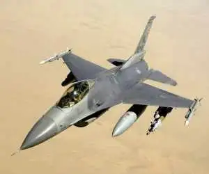 نخستین عکس از لاشه جنگنده  f16  آمریکا