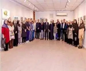 افتتاح نمایشگاه آثار برگزیده پویش های معاونت هنری در جنگ رمضان