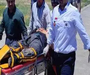 قطع عضو جوان 24 ساله اراکی در حادثه دستگاه کلوخ  شکن