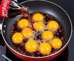 تخم مرغ با نوشابه؟ صبحانه جالب و خوشمزه ای که باید امتحان کنید!