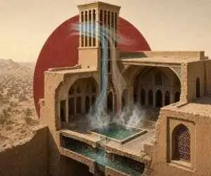 بادگیر؛ شاهکار معماری ایرانی برای مقابله با گرمای کویر -  این کولر طبیعی چگونه بدون برق خانه را خنک می کرد؟