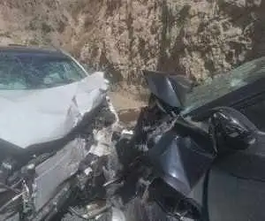جزئیات تصادف وایرال شده رخ به رخ هایما و هیوندای  -  پلیس: حادثه در جاده چالوس نبود، در محور هراز رخ داد