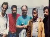 قاب خاطره انگیز عزت الله انتظامی و اکبر عبدی در یک سفر خارجی در دهه 70 + عکس
