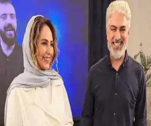 رعنا آزادی ور به تئاتر آمد و شوهرش را تشویق کرد  -  ببینید