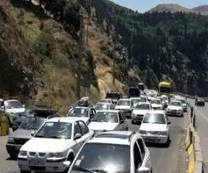 جاده چالوس از ساعت 17 امروز یک طرفه می شود