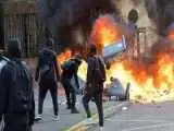 اعتراض دانش آموزان فرانسوی به خشونت کشید  -  می گویند هر روز از 8 صبح تا 6 عصر مدرسه بروید  -  400 مدرسه تعطیل می شوند