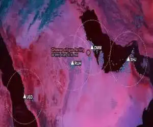 گرمای غیرمعمول بر فراز بزرگ ترین میدان نفتی خشکی جهان؛ حُرم آتش  بعد از این اتفاق رخ داد + تصویر ماهواره