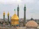 لحظه ای که درشکه ها از زیر قرآن در جاده قم رد می شدند  -  ببینید