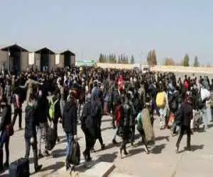 فرمانده مرزبانی: اجازه نمی دهیم اتباع غیرمجاز وارد عمق کشور شوند  -  روزانه 500 تا 600 نفر طرد می شوند  -  برخورد ویژه در شرایط جنگی
