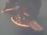 حادثه برای نفتکش در نزدیکی عمان؛ هم زمان با اعلام سپاه درمورد برخورد کشتی ها با مین در تنگه هرمز