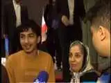 همسایه پل b1 کرج رتبه دوم کنکور شد!  -  ویدئو
