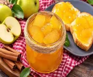 فوت و فن پخت مربای سیب خوشرنگ و خوش قوام