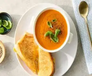 سوپ گوجه فرنگی، ویژه روزهای سرماخوردگی و بی حالی