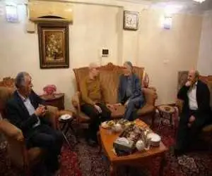 وزیر فرهنگ و معاون امور رسانه ای به دیدار سیدفرید قاسمی رفتند + ویدیو