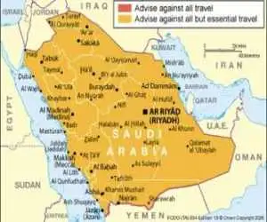 هشدار انگلیس به اتباع خود درمورد سفر به عربستان