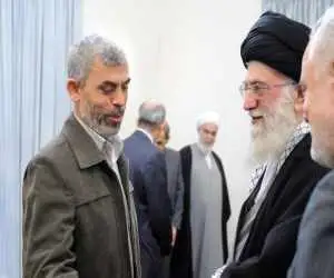 نظر رهبر شهید درمورد شهید یحیی السنوار  -  ویدئو