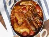 خورش غوره مسما مجلسی؛ درست کردن با مرغ و بادمجان
