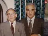 عکس یادگاری ناصر ملک مطیعی و فریدون مشیری در دهه 70 + عکس