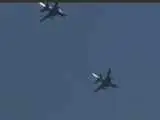 فوری  -  جنگنده ها و پهپادهای ناشناس در آسمان کشور همسایه  -  رصد یک جنگنده  f-16  و یک جنگنده  f-15