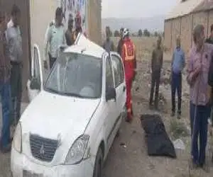 واژگونی مرگبار خودروی تیبا در جاده فراهان -  یک نفر جان باخت