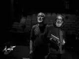 داریوش موفق در نقش (لیر شاه) و رضا بهبودی در نقش (ادموند) روی صحنه می روند