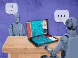 هوش مصنوعی ها در بیکاری بازی  می کنند