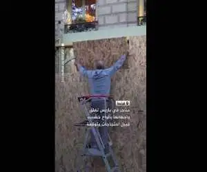 تخته کردن مغازه ها در آستانه دور تازه اعتراضات  -  ویدئو