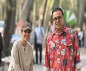 قاب خانوادگی سپند امیرسلیمانی و مونا کرمی با فرزندشان + عکس