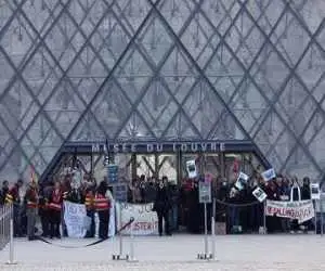 اعتراضات در فرانسه موزه ها و مراکز فرهنگی را به تعطیلی کشاند