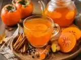 خواص شگفت انگیز چای خرمالو؛ نوشیدنی پاییزی با عطر زنجبیل و دارچین + درست کردن