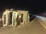 تصادف تریلر با 2 خودرو در کاشان 9 کشته داشت + ویدئو